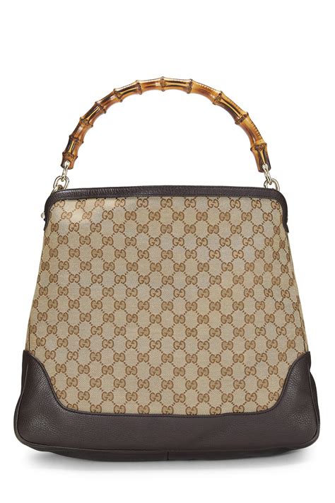 gucci diana bamboo large hobo|Gucci bamboo handbags.